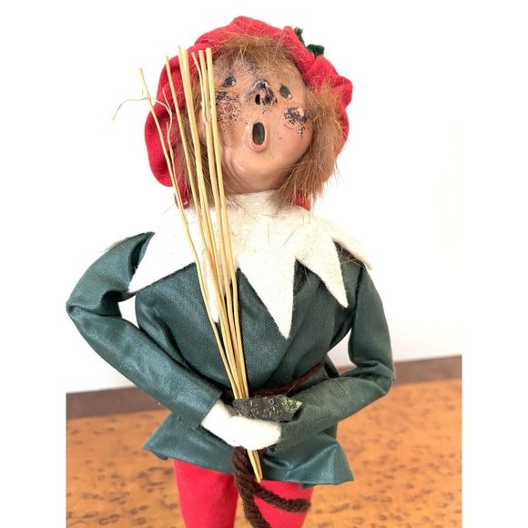 Byers Choice Caroler Knecht Ruprecht Figurine 1989 Santa’s Companion - Picture 2 of 5
